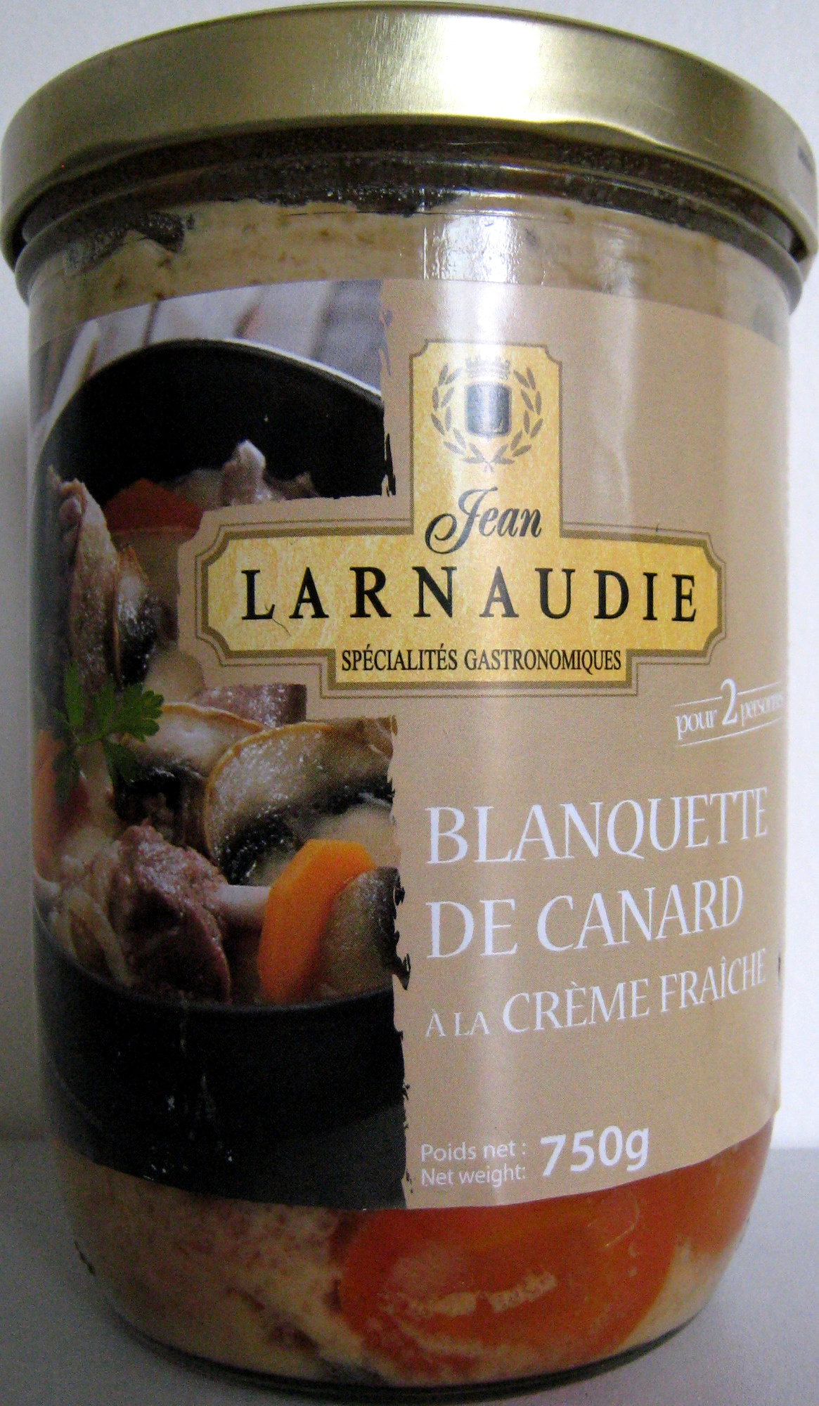 Blanquette de Canard à la Crème Fraîche - Product - fr
