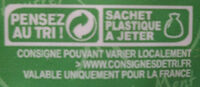 Comté  râpé - Recycling instructions and/or packaging information - fr