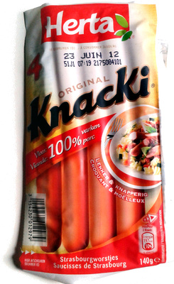 Original knacki - Saucisses de Strasbourg - Product - fr