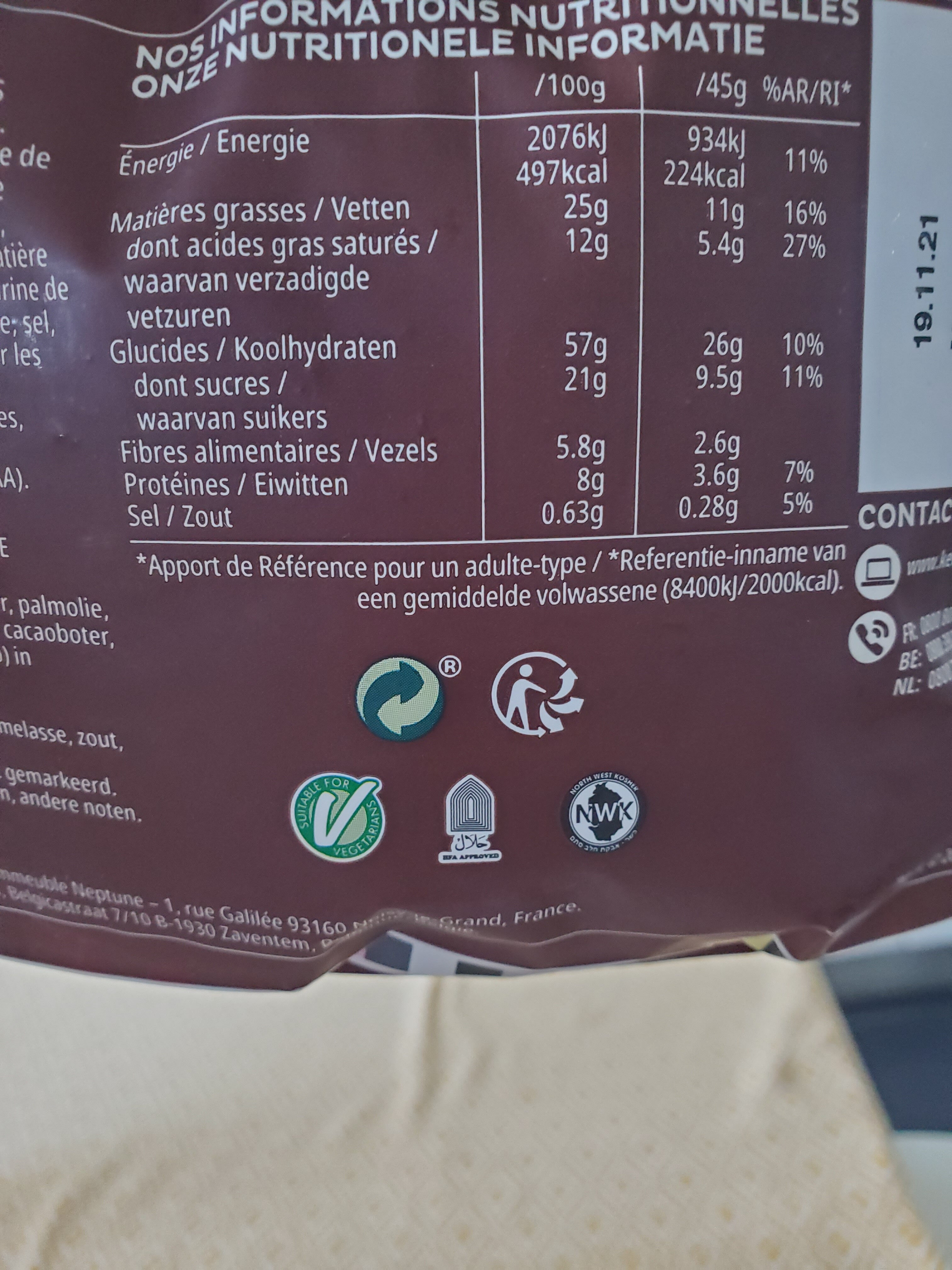 Céréales Extra Pépites Chocolat Noisettes - Recycling instructions and/or packaging information - fr