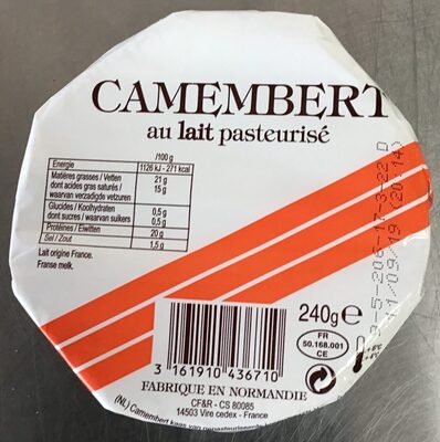 Camembert Barre Orange - Product