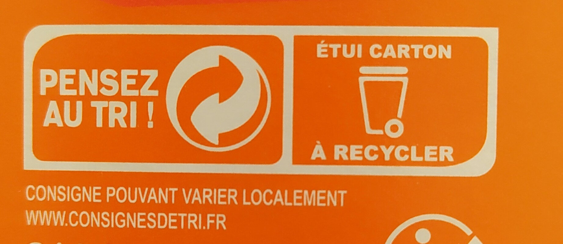 Cassonade pure canne - Recycling instructions and/or packaging information - fr