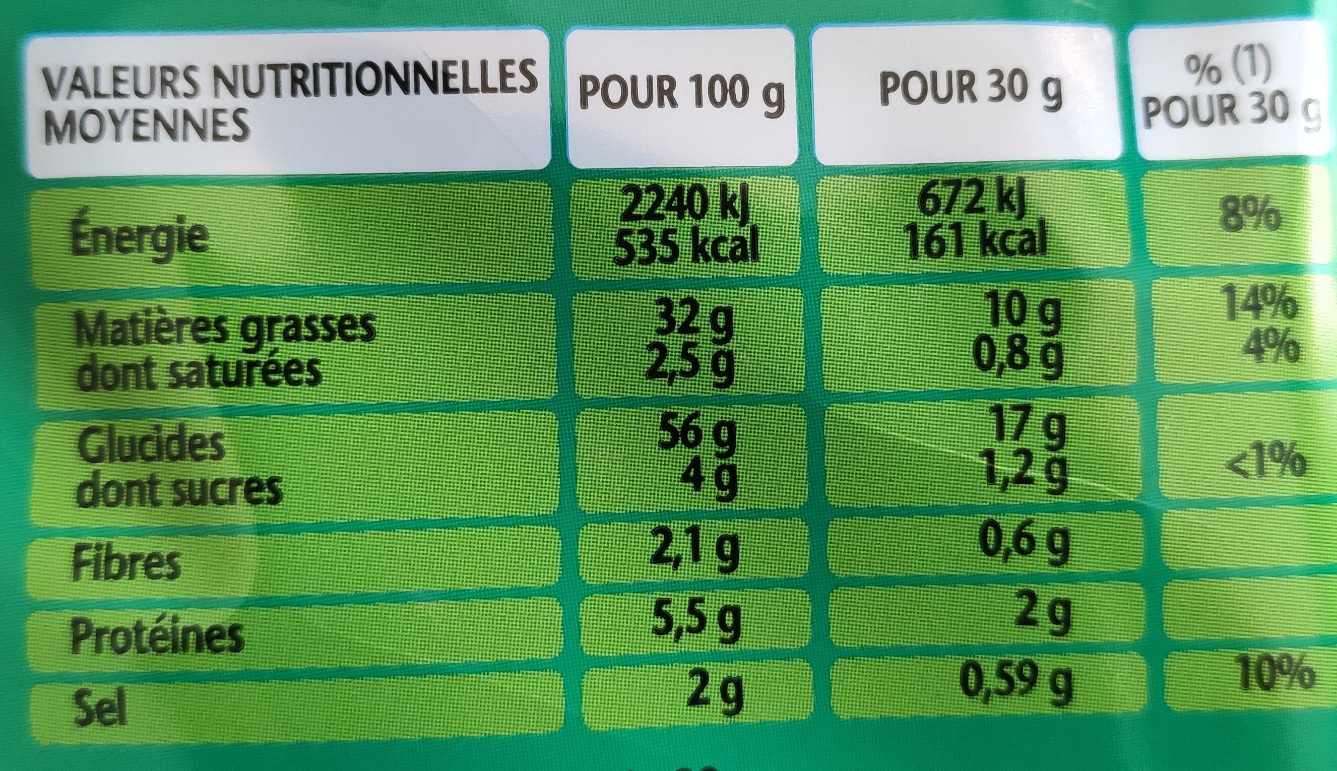 Lay's 3D's Bugles goût fromage format familial lot de 2 x 150 g - Nutrition facts - fr