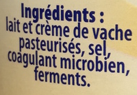 Le Délice du Crémier (30 % MG) - Ingredients - fr