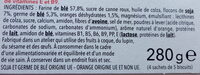 Biscuit soja orange - Ingredients - fr