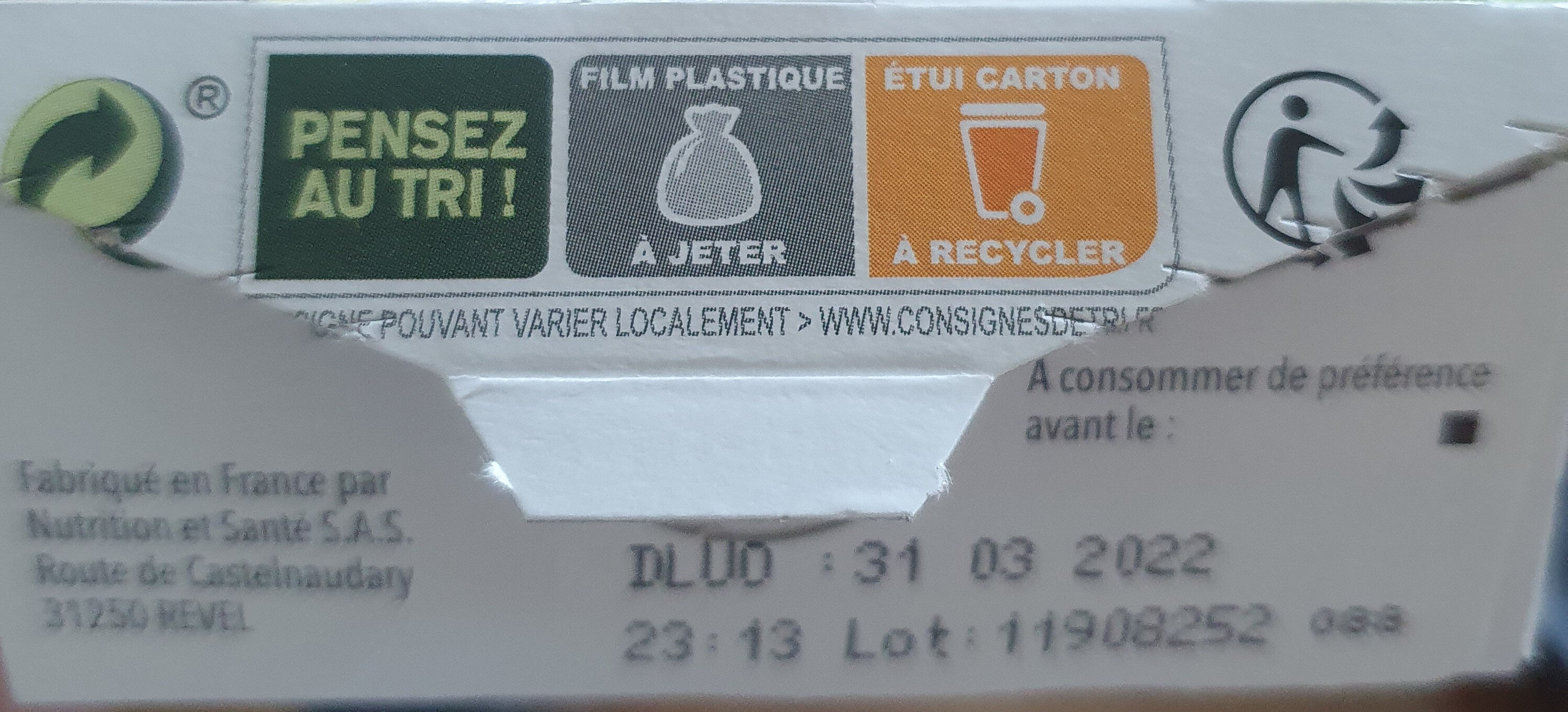 Biscuits Pavot Citron - Recycling instructions and/or packaging information - fr