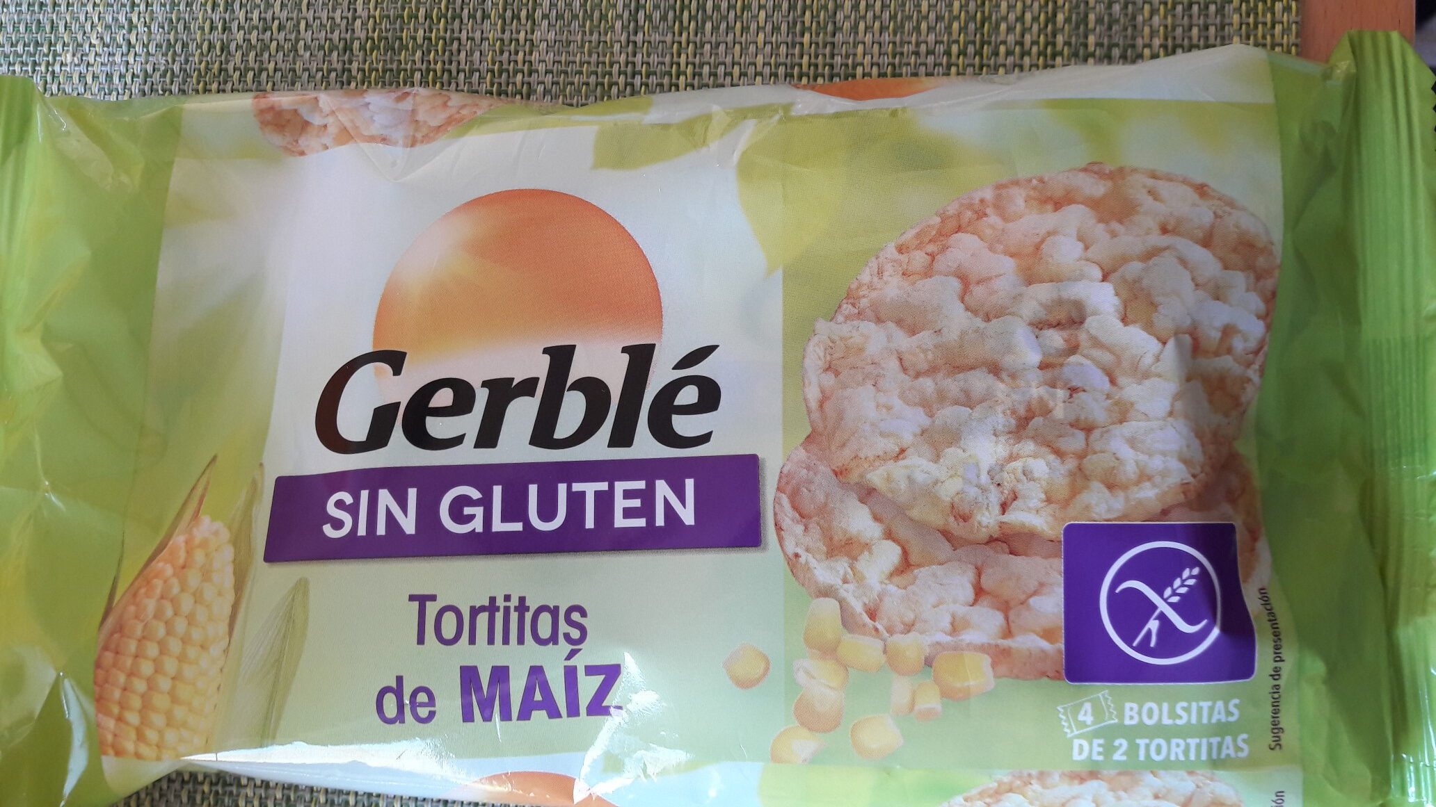 Tortitas de maíz sin gluten - Product - es