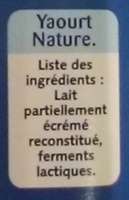 Nature - texture ferme - Ingredients - fr