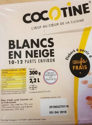 Blancs En Neige (barq 2,2 l - 12 Parts) - Product - fr