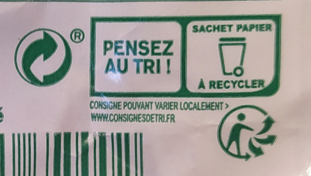 Confisuc Gelée - Recycling instructions and/or packaging information - fr