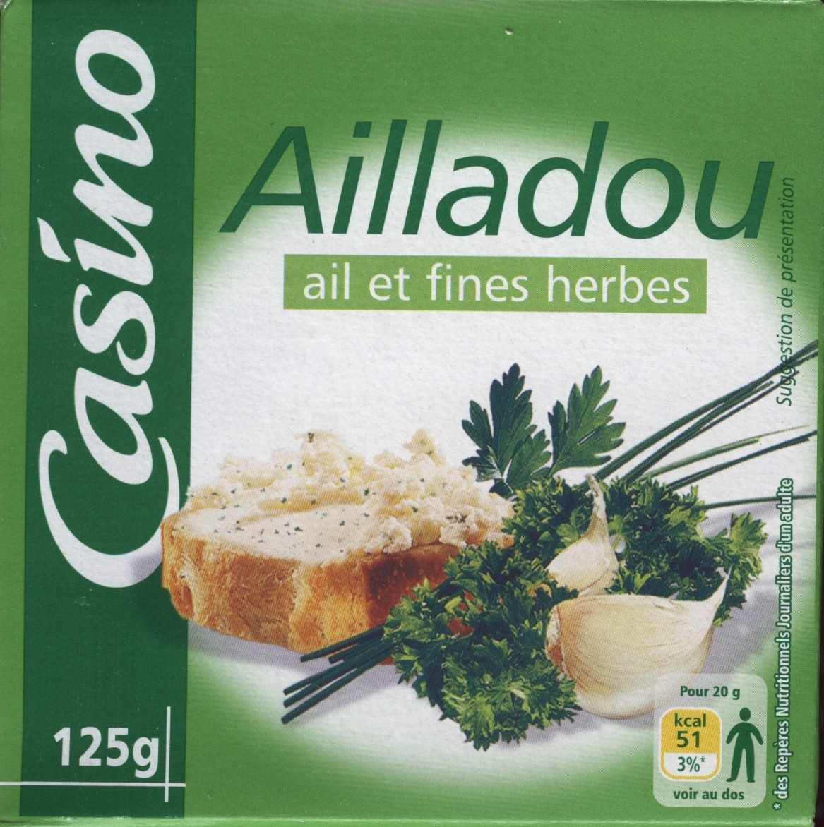 Ailladou Ail et fines herbes - Product - fr