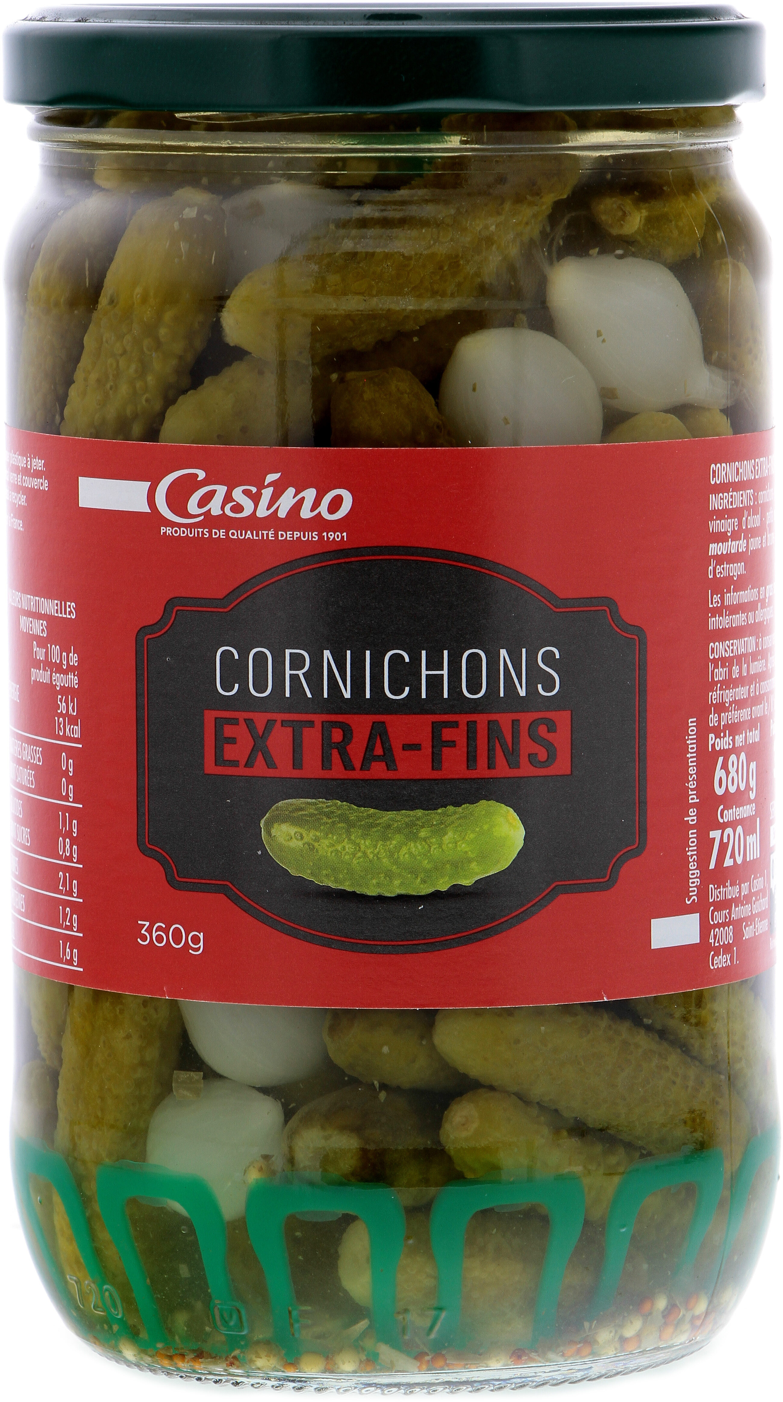 Cornichons extrafins - Product - fr