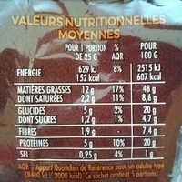 Noix de cajou grillées et salées - Nutrition facts - fr