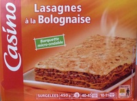 Lasagnes à la Bolognaise, Surgelées - Product - fr