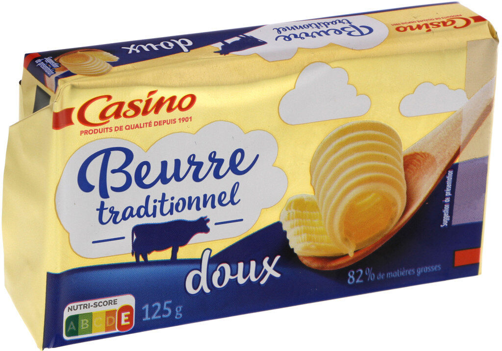Beurre doux 82% de MG - Product - fr