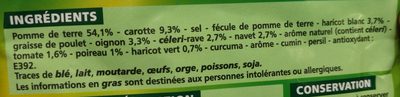 Mouliné 9 légumes - Ingredients - fr