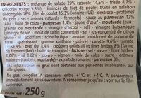 Salade caesar poulet parmesan - Ingredients - fr