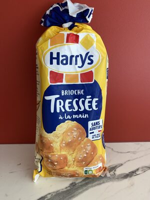 Harrys brioche tressee nature au sucre perle sans additifs 500g - Ingredients - fr