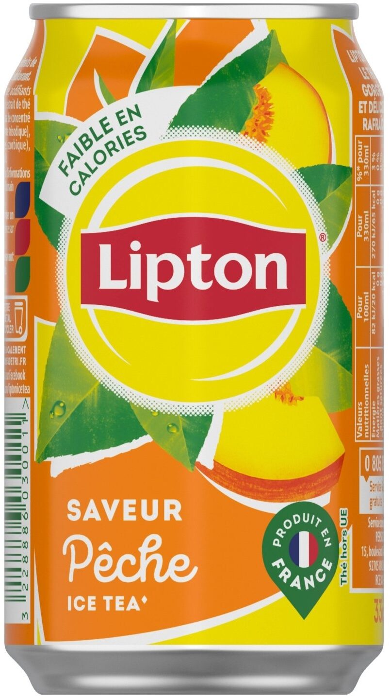 Lipton Ice Tea saveur pêche 33 cl - Product - fr