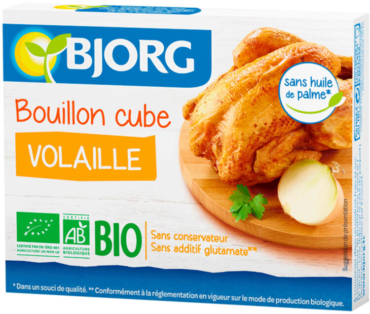 Bouillon cube volaille Bio - Product - fr