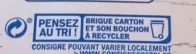 Amande sans sucre - Recycling instructions and/or packaging information