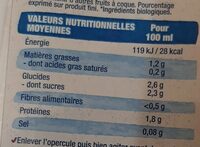 Boisson Amande Protéines - Nutrition facts - fr