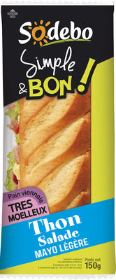 Sandwich Simple & Bon ! Baguette - Crudités Thon Oeuf - Product - fr