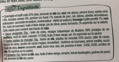 Salade & Compagnie - Auvergnate - Ingredients - fr