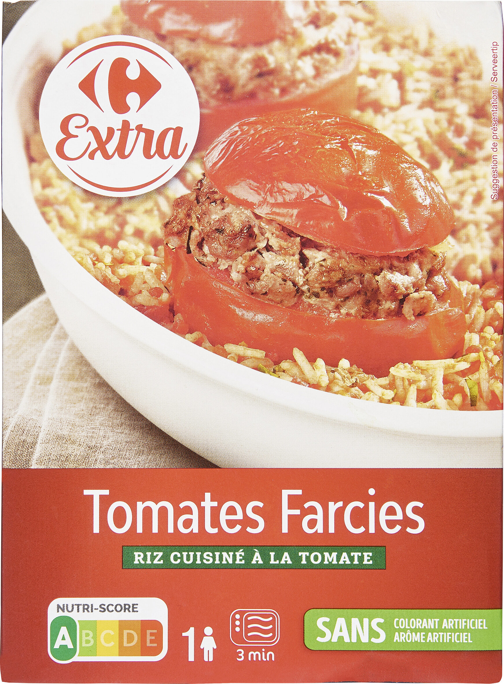 Tomates Farcies Riz cuisiné à la tomate - Product - fr