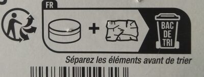 Camembert au lait pasteurisé - Recycling instructions and/or packaging information - fr