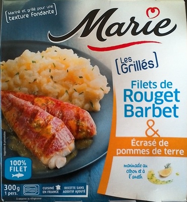 Filet de Rouget Barbet & Ecrasé de pommes de terre - Product - fr