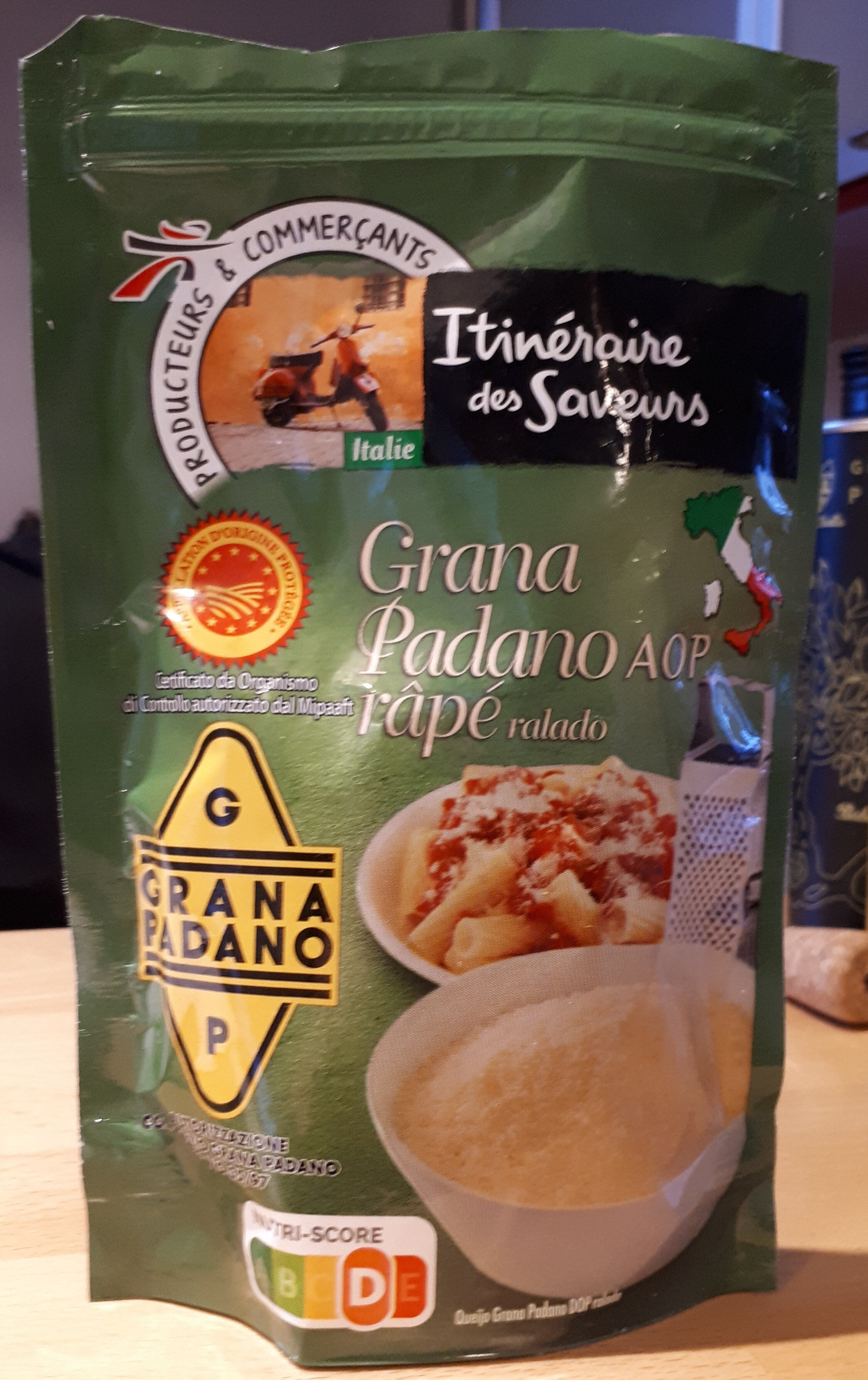Grana Padano AOP râpé - Product - fr