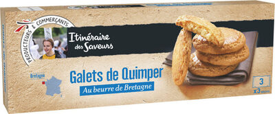 Galets de Quimper au beurre de Bretagne - Product - fr