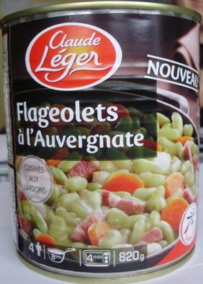 Flageolets à l'Auvergnate - Cuisinés aux lardons - Product - fr