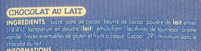 Dessert Lait - Ingredients - fr