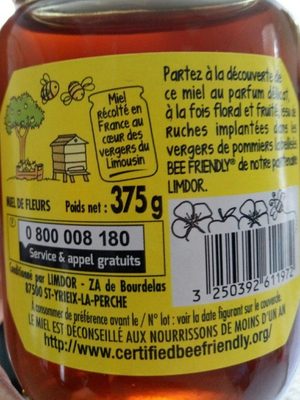 Le miel de nos vergers - Ingredients - fr