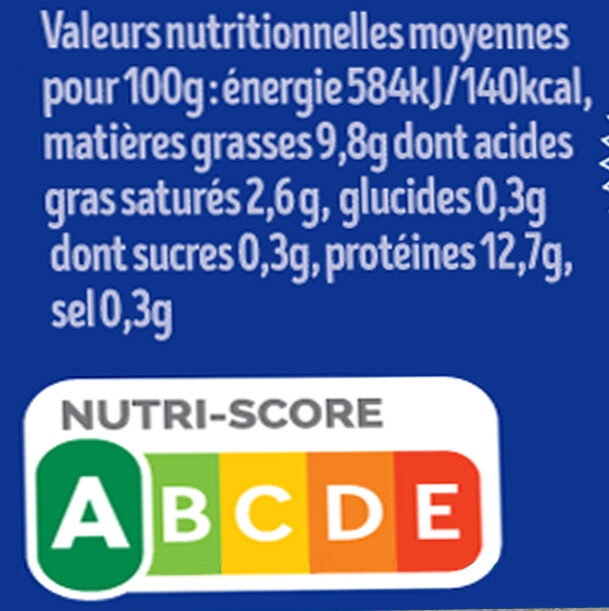 4 oeufs fermiers label rouge de - Nutrition facts - fr