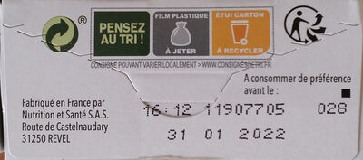 Biscuits Figue et son - Recycling instructions and/or packaging information - fr