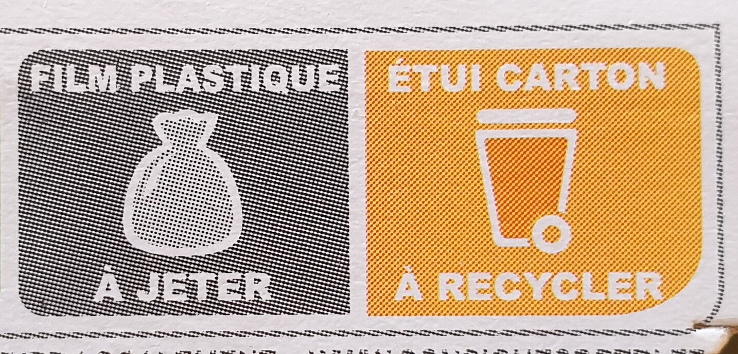 gouter aux raisins - Recycling instructions and/or packaging information - fr