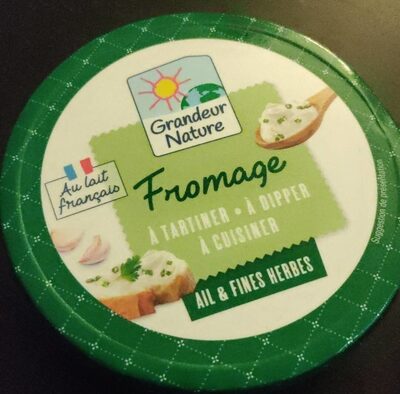 Fromage à la crème ail et fines herbes - Product - fr