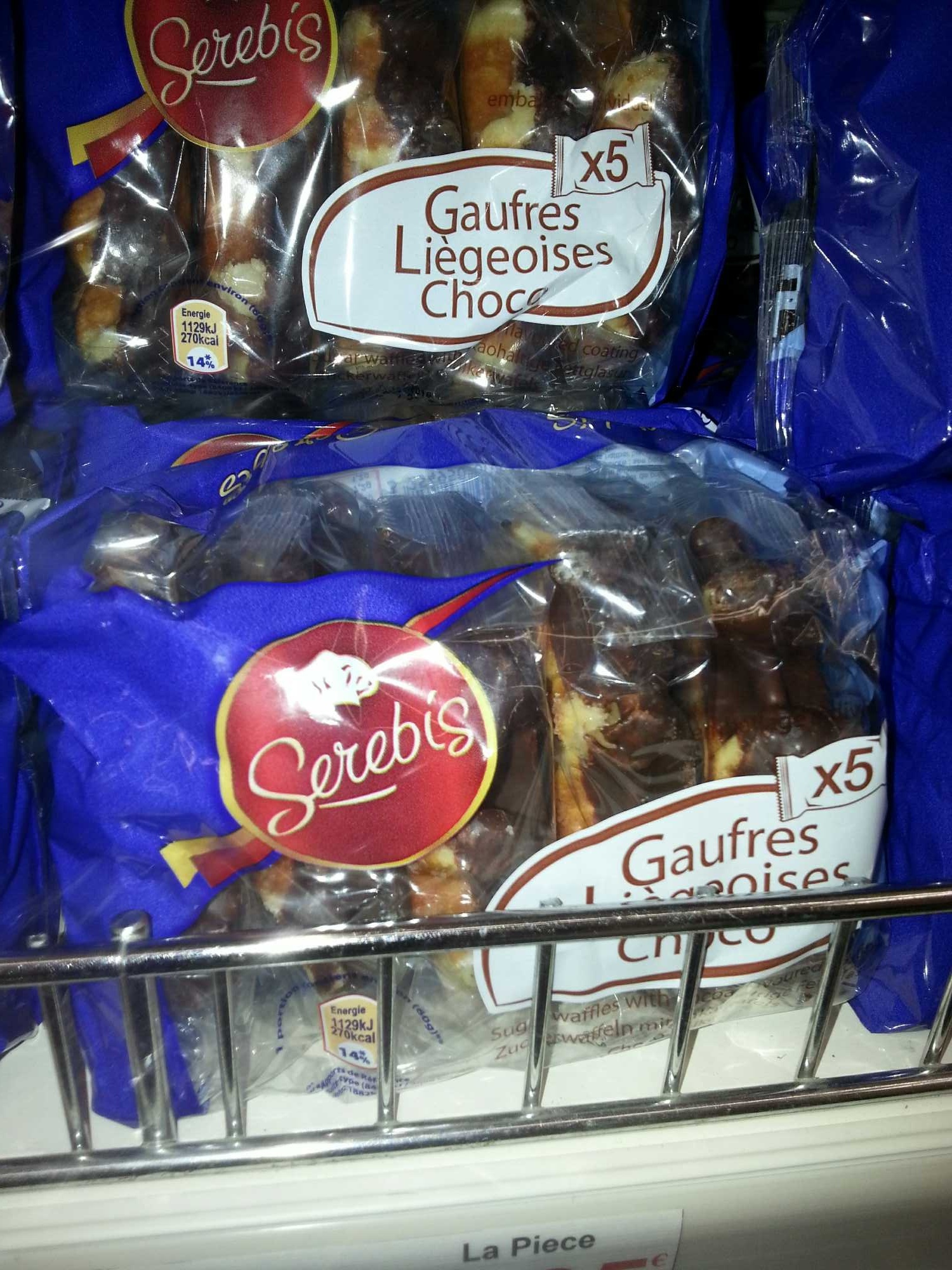 Gaufres Liégoises Choco - Product - fr