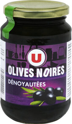 Olives noires confites dénoyautées - Product - fr