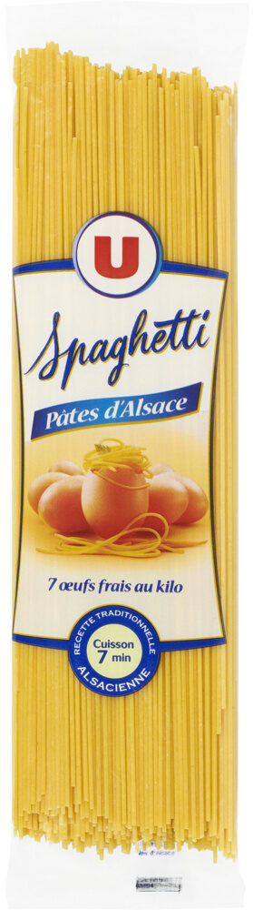 Spaghetti aux oeufs IGP d'Alsace - Product - fr