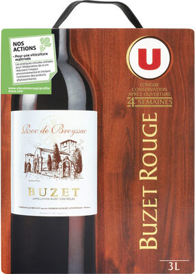 Vin rouge AOP Buzet Roc de Breyssac - Product - fr