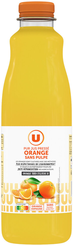Pur jus d'orange sans pulpe - Product - fr