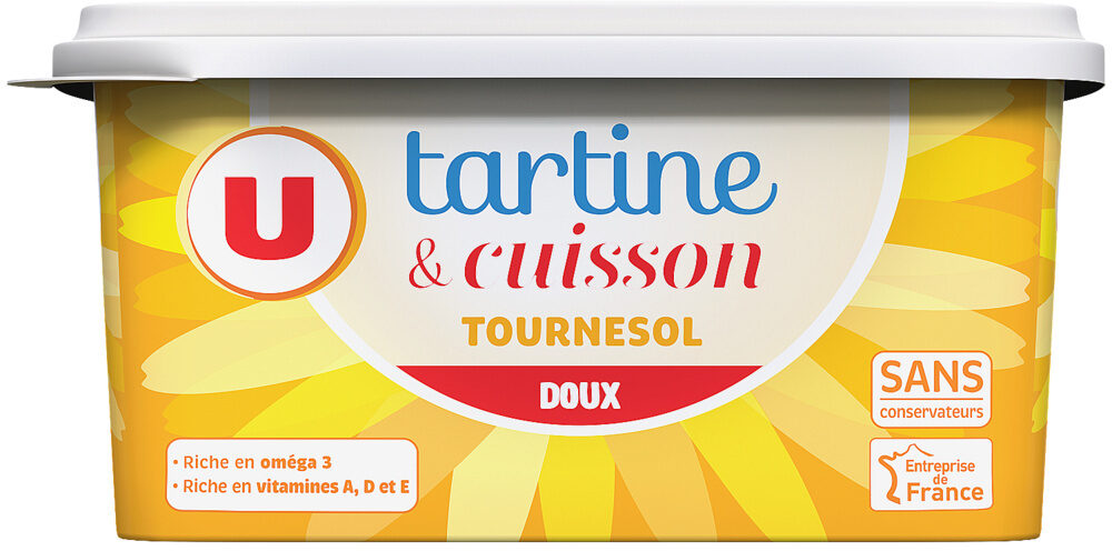 Margarine allégée de cuisson au tournesol 60%MG - Product - fr