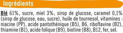Blé miel caramel - Ingredients - fr