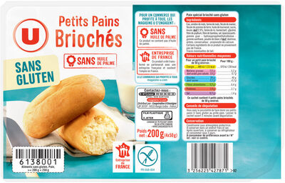 Petits pains briochés - Product - fr