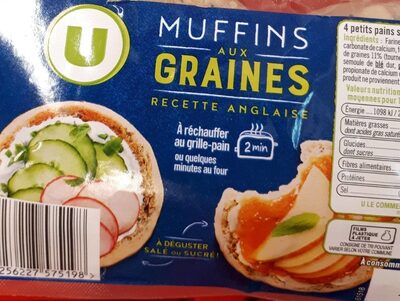 Muffins aux graines - Product - fr