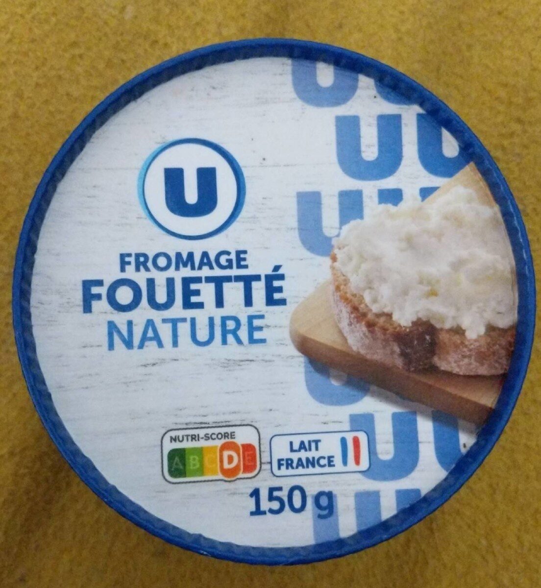Fromage fouetté nature - Product - fr